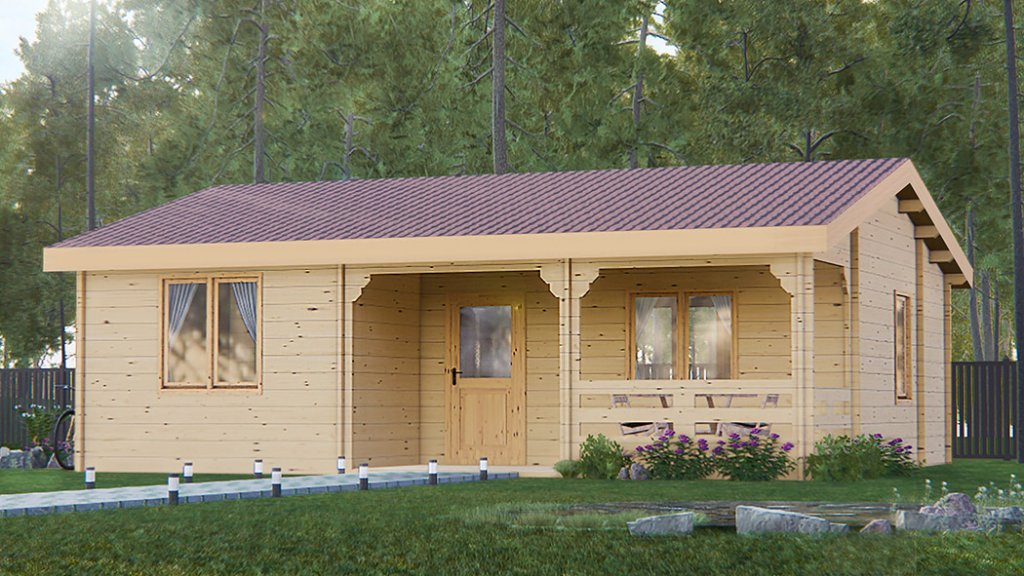 Case in legno Manitoba