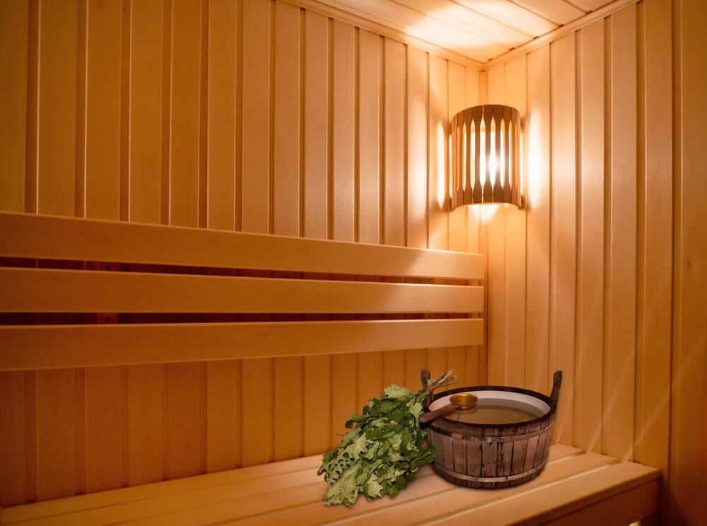 costruire una sauna